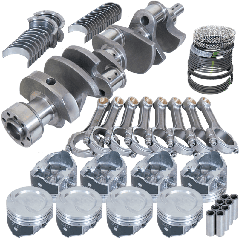 Eagle — Eagle Chevy LT1350 1Pc 3.750in Crank 5.700in I-Beam Rods -18cc 4.040in Pistons Rotating Assembly
Street & Strip Assy - view 1