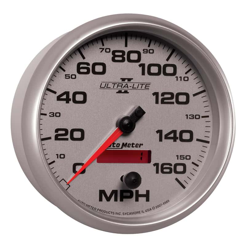 AutoMeter — Autometer Ultra-Lite II 5 Inch 160 MPH FSE Programmable Speedometer
5" SPEEDO, 160 MPH, - view 11