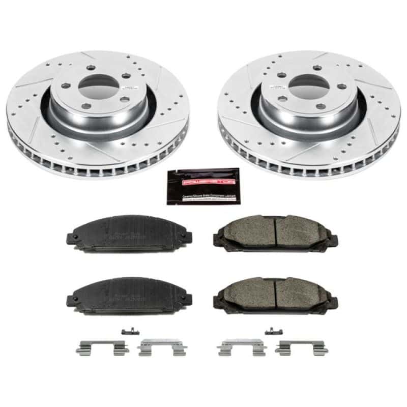 PowerStop — Power Stop 15-19 Ford Mustang Front Z23 Evolution Sport Brake Kit - view 1