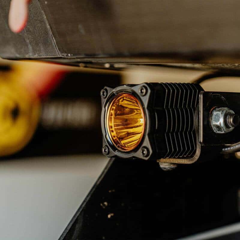 KC HiLiTES — KC HiLiTES FLEX ERA 1 Performance Yellow Spot Beam Lens - view 2
