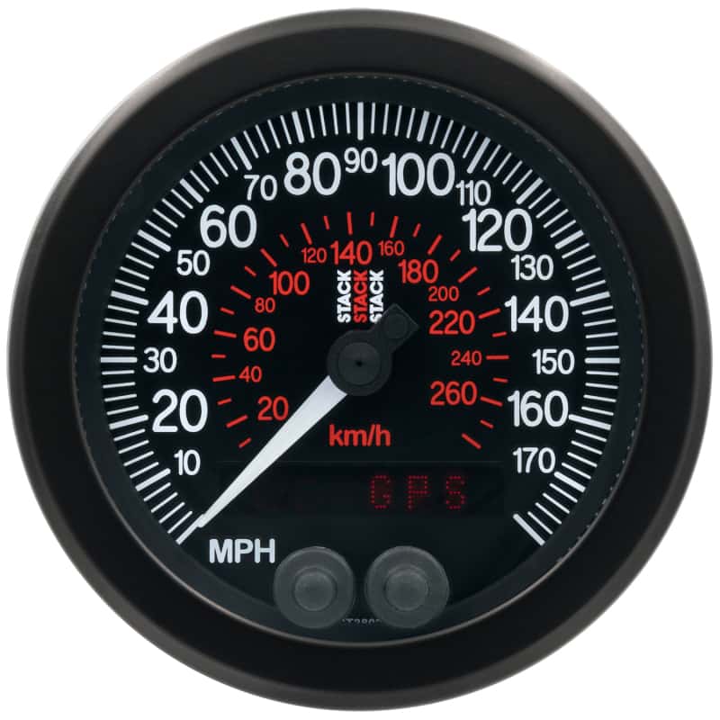 AutoMeter — Autometer Stack Instruments 88mm 0-180 MPH 290 KM/H GPS Speedometer - Black
SPD GPS BLK 180MPH - view 4