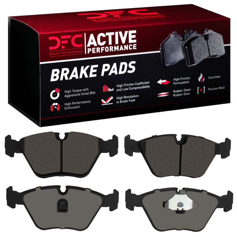 DFC — DFC 87-05 Audi 100 Front Active Performance Pads - Low Metallic
DFC Brake Pad Set - view 4