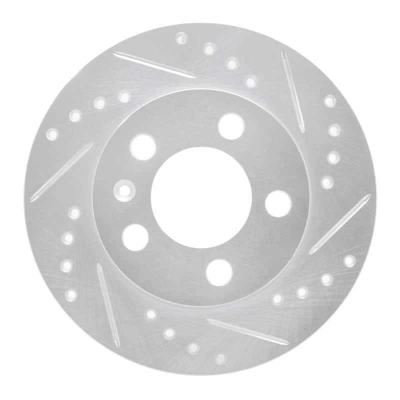 R1 Concepts — R1 01-06 Audi TT Quattro Rear Right Drilled & Slotted Silver Brake Rotor
R1 Brake Rotor Drill - view 1