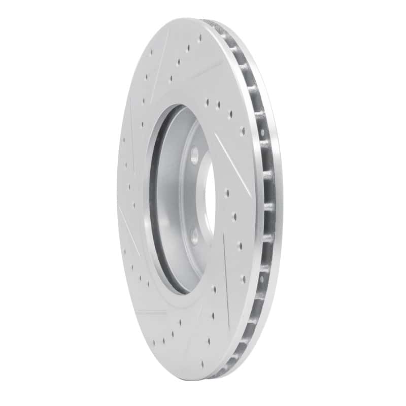 R1 Concepts — R1 11-16 Mini Cooper Paceman Front Right Drilled & Slotted Silver Brake Rotor
R1 Brake Rotor Drill - view 4