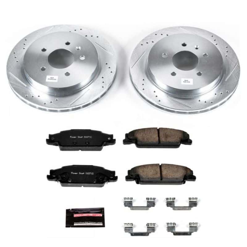 PowerStop — Power Stop 03-07 Cadillac CTS Rear Z23 Evolution Sport Brake Kit - view 1