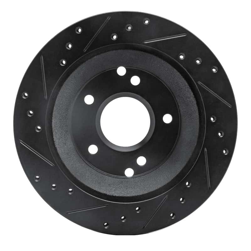 R1 Concepts — R1 88-96 Chevrolet Corvette Rear Right Drilled & Slotted Black Brake Rotor
R1 Brake Rotor Drill - view 5
