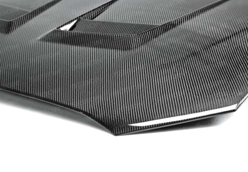 Seibon — Seibon 08-12 Mitsubishi Lancer Evo X DV-Style Carbon Fiber Hood - view 17