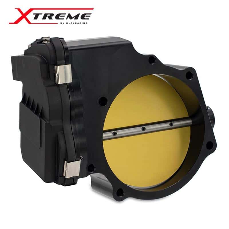 BLOX Racing — BLOX Racing 2015+ Dodge Hellcat / Jeep Trackhawk 6.2L 105mm Electronic Billet Throttle Body - Black - view 1