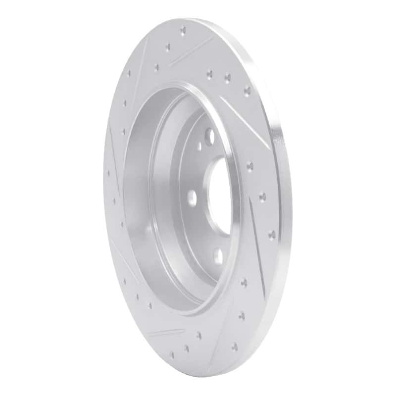R1 Concepts — R1 16-23 Mercedes-Benz Viano (Mexico) Rear Right Drilled & Slotted Silver Brake Rotor
R1 Brake Rotor Drill - view 4