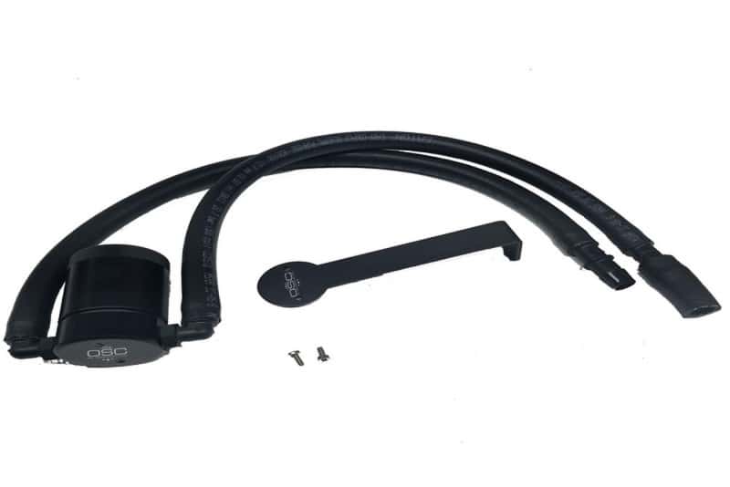 J&L — J&L 12-17 Jeep Wrangler JK 3.6L Passenger Side Oil Separator 3.0 - Black Anodized
Oil Separator - view 1
