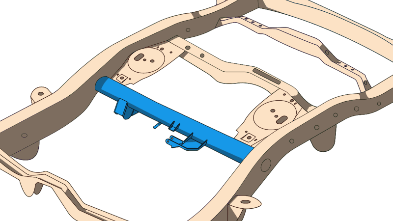 RustBuster — Rust Buster 4Runner & FJ Cruiser Rear Control Arm Crossmember - view 2