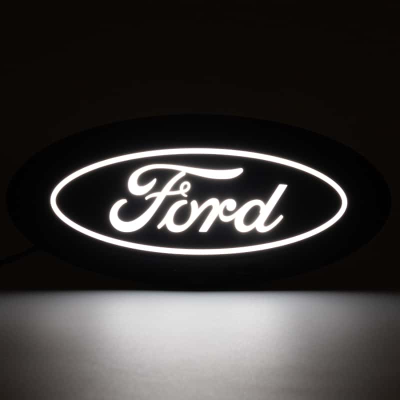 Putco — Putco 18-20 Ford F-150 Front Luminix Ford LED Emblem - w/ Camera CutOut
Emblem - view 3