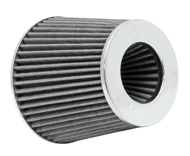 K&N Engineering — K&N Universal Filter Chrome Round Tapered White - 4in Flange ID x 1.125in Flange Length x 5.5in H
Universal Clamp-On A
Clamp-on Air Filter - view 1