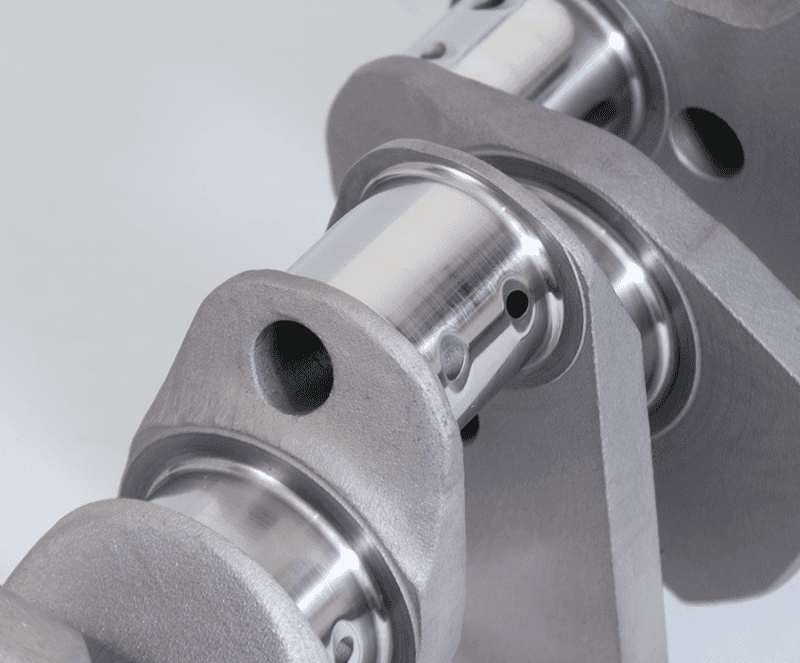 Eagle — Eagle Chevrolet 305/350 3.500in Stroke 2.000in Rod Journals Forged 4340 Lightweight Steel Crankshaft
4340 Crank - view 5