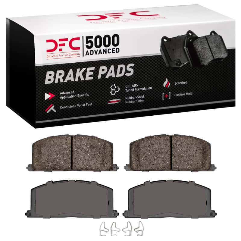 DFC — DFC 92-99 Toyota Tercel Front 5000 Advanced Ceramic Brake Pads
DFC Brake Pad Set - view 1