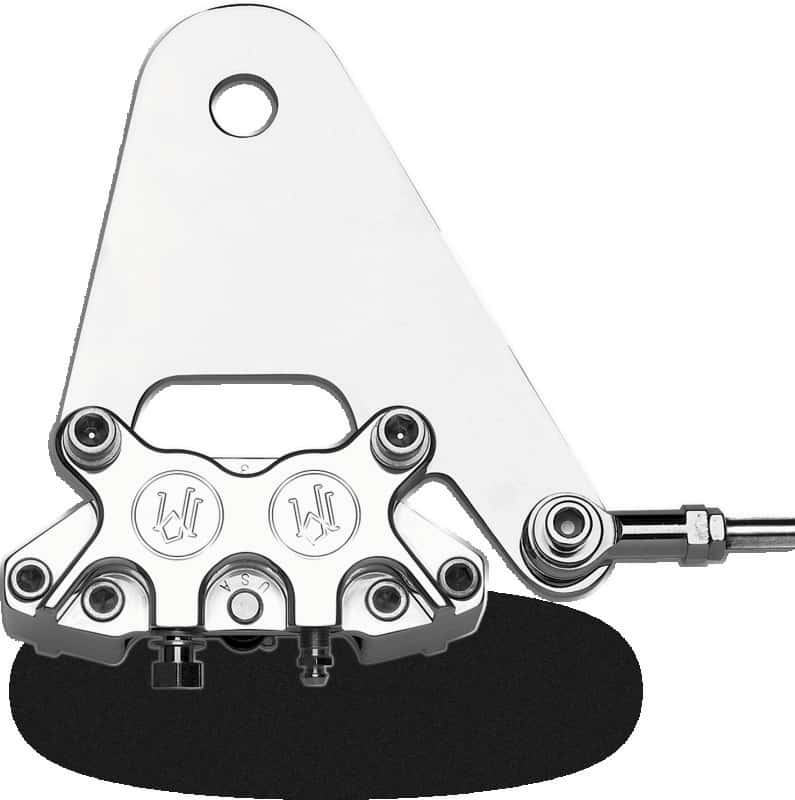 Performance Machine — Performance Machine Rear Brake 125x4R x Stock Disc - Chrome - view 2