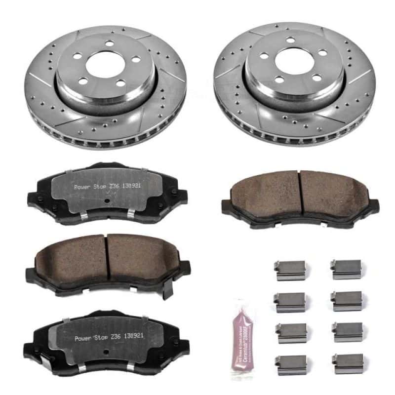 PowerStop — Power Stop 07-11 Dodge Nitro Front Z36 Truck & Tow Brake Kit - view 1