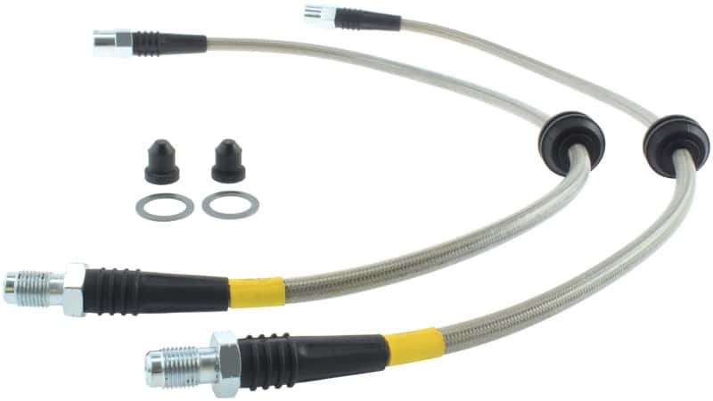 Stoptech — StopTech 08-09 BMW M3 (E92) SS Front Brake Lines
SS Brake Lines - view 3