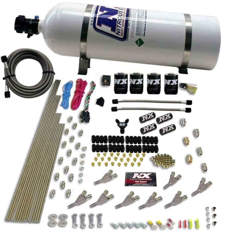 Nitrous Express — Nitrous Express STD Nozzle Nitrous Kit w/12lb Composite Bottle
Injection System Kit
N2OSys - view 1