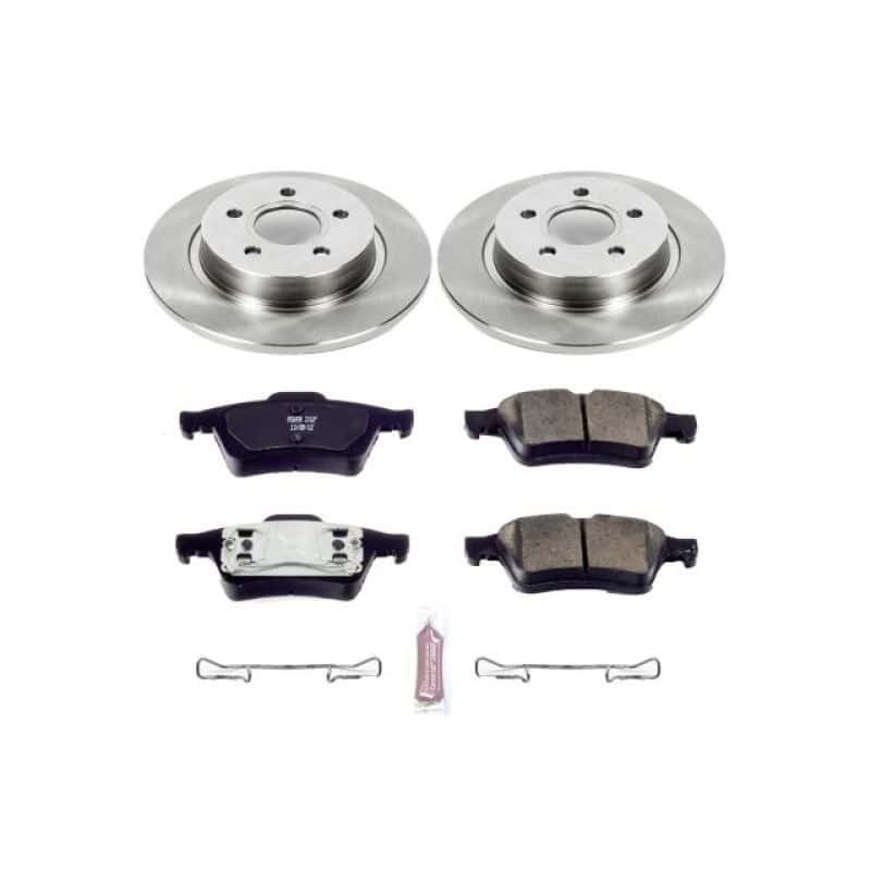PowerStop — Power Stop 04-05 Volvo S40 Rear Autospecialty Brake Kit - view 1