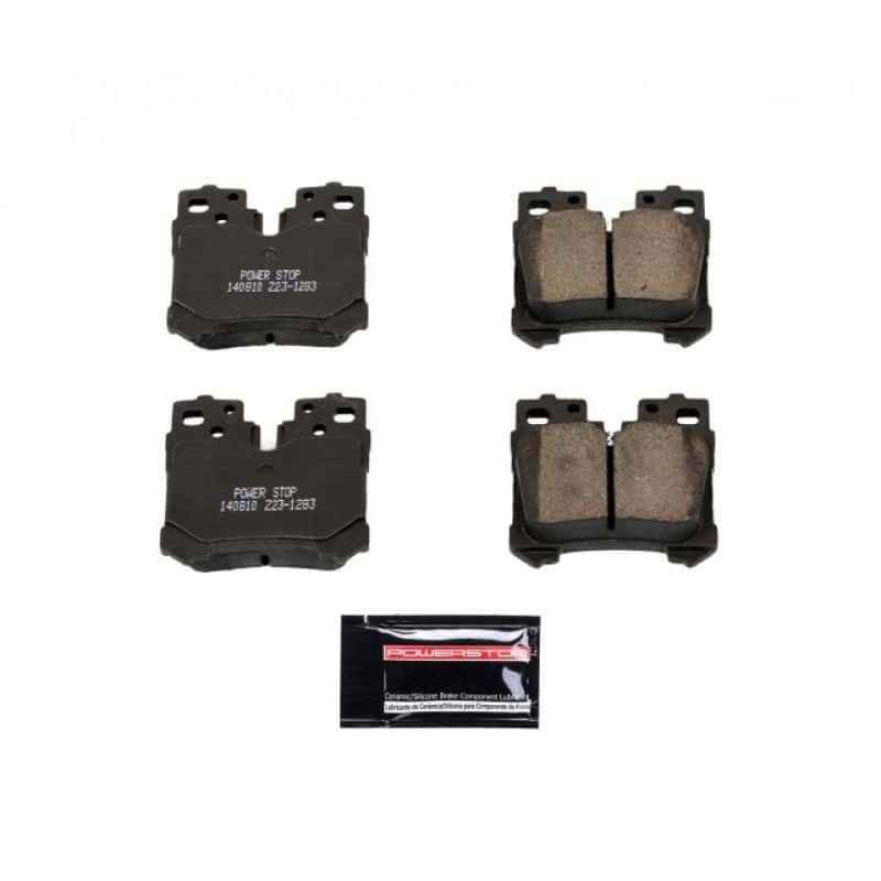 PowerStop — Power Stop 07-17 Lexus LS460 Rear Z23 Evolution Sport Brake Pads w/Hardware
Z23 Brake Pads - view 1