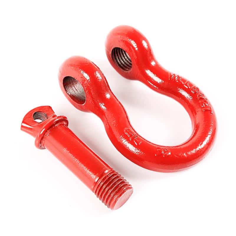 Rugged Ridge — Rugged Ridge Red 7/8in D-Shackles
OFFROAD_RECOVERY
D-Ring - view 4