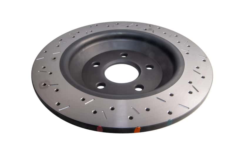 DBA — DBA 2016-2017 Ford Focus RS Rear Drilled & Slotted 4000 Series Rotor
Brake Rotor - view 2