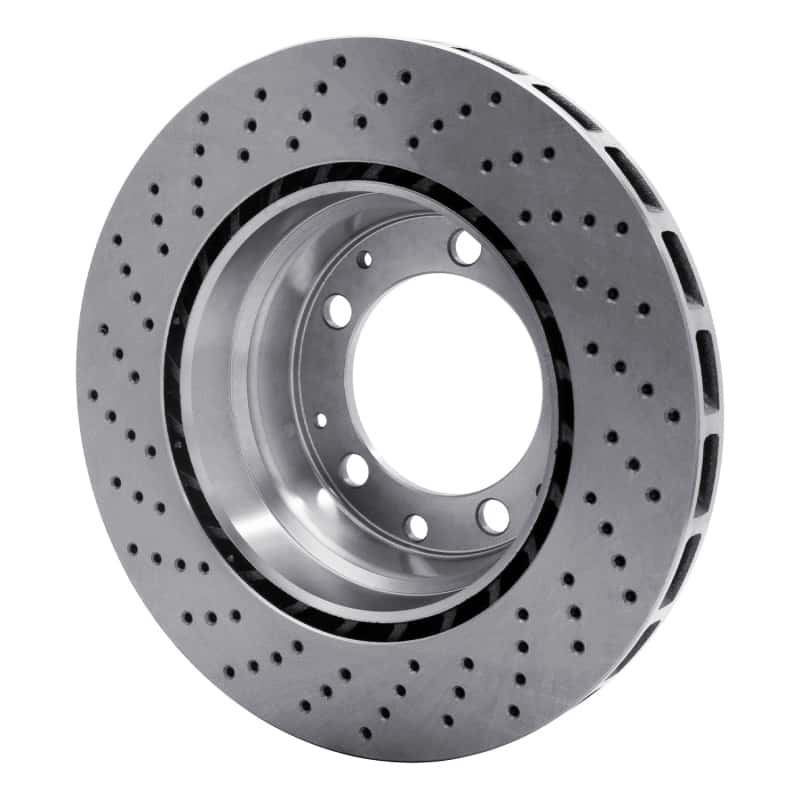 DFC — DFC 78-89 Porsche 930 Right Rear Drilled Brake Rotor
DFC Brake Rotor - view 4