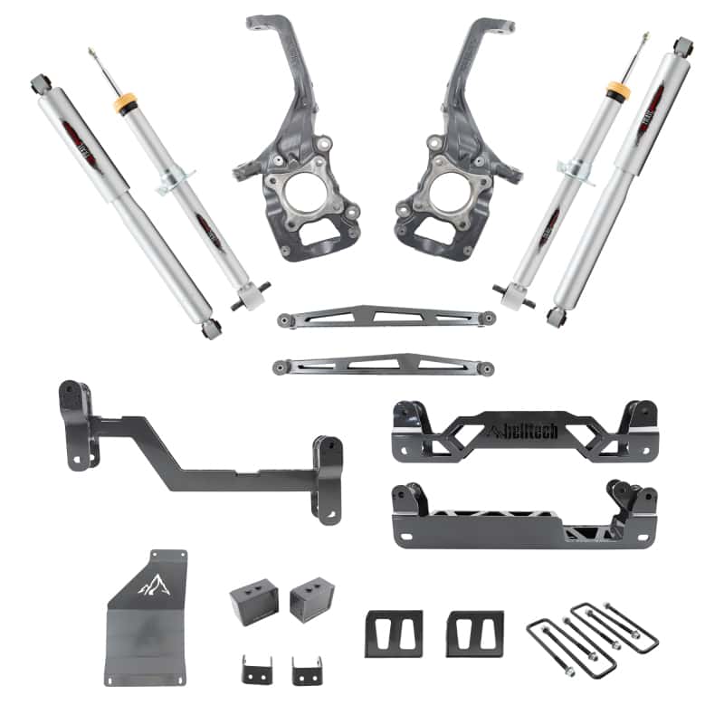 Belltech — Belltech 15-20 Ford F-150 6in-7in Lift Kit w/ Trail Performance Struts & Shocks
LIFT KIT - view 2