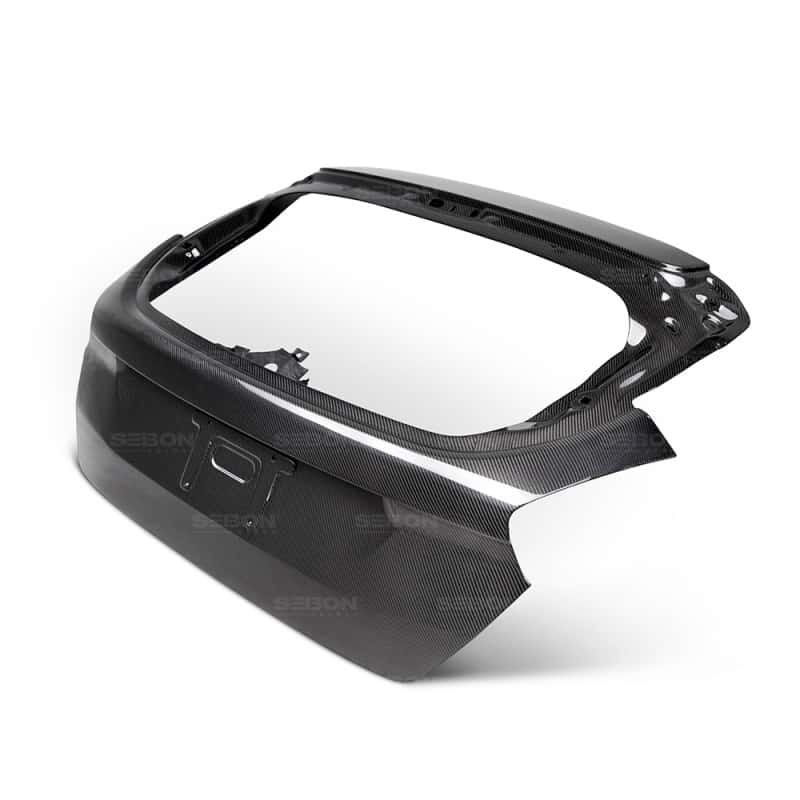 Seibon — Seibon 15-16 Ford Focus Hatchback Carbon Fiber Trunk Lid - view 8