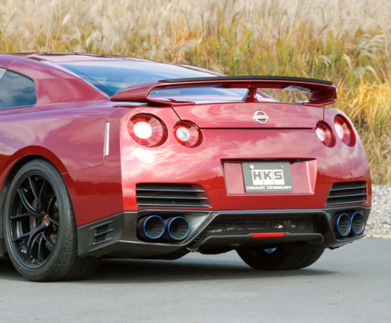 HKS — HKS RACING MUFFLER R35 GT-R w/ SILENCER - view 1