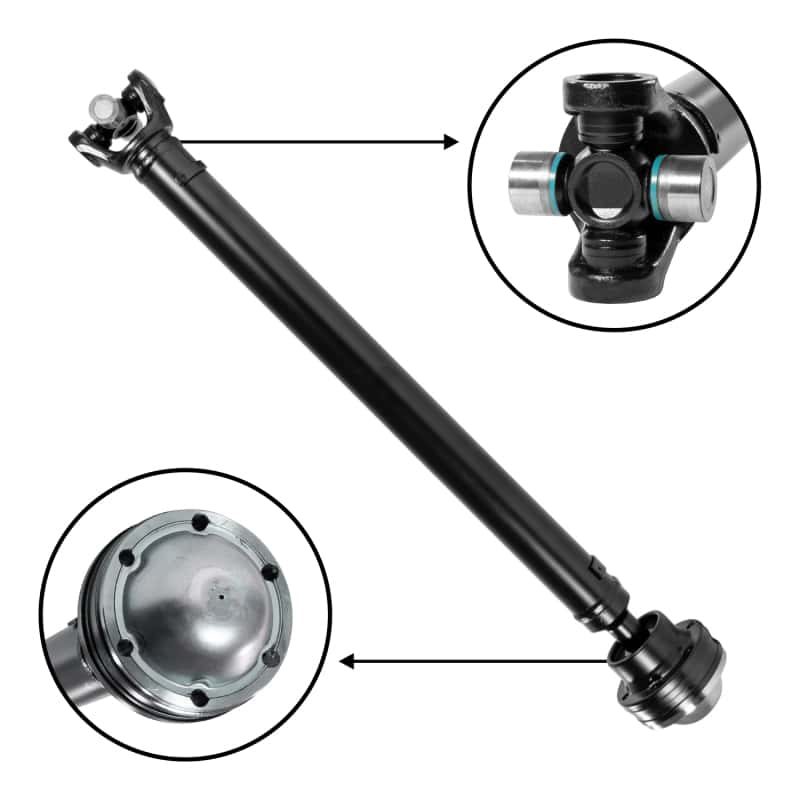 Yukon Gear & Axle — USA Standard Front Driveshaft for Ford Explorer/Mercury Mountaineer w/29.625in Flange to Center
Driveshaft - Front - view 1