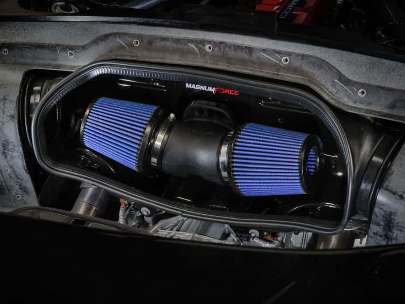 aFe — aFe 20-23 Chevy Corvette C8 Magnum FORCE Stage-2 Cold Air Intake w/ Pro 5R Filters
Magnum FORCE Intake - view 9