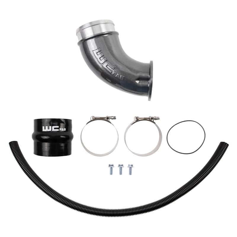 Wehrli — Wehrli 01-04 Duramax LB7 4in High Flow Intake Horn - WCFab Grey
IntakeHorn 01-04 GRY - view 1
