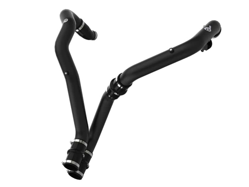 aFe — aFe Bladerunner Intercooler Tubes Hot Side 2.5in 17-20 Ford F-150 Raptor V6 3.5L(tt)
Hot Charge Pipe - view 1