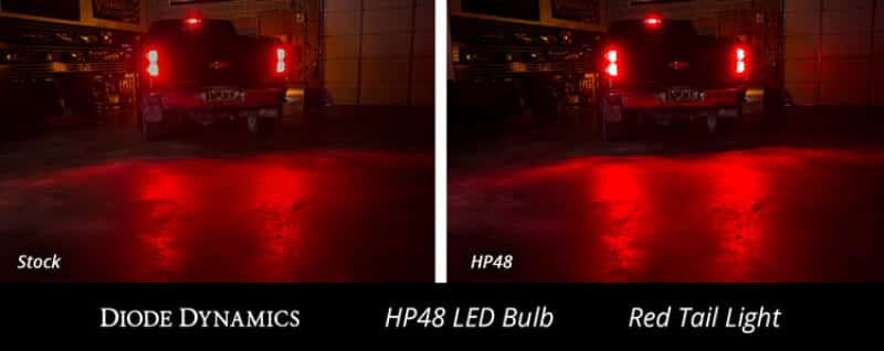 Diode Dynamics — Diode Dynamics 3157 LED Bulb HP48 LED - Red (Single) - view 2