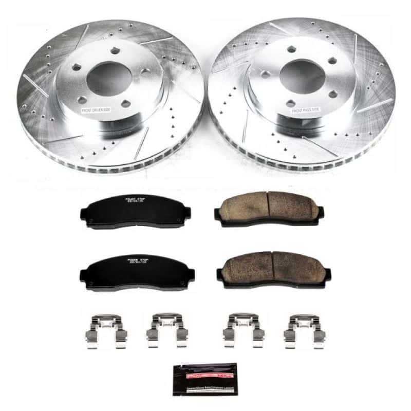 PowerStop — Power Stop 05-06 Chevrolet Equinox Front Z23 Evolution Sport Brake Kit - view 1