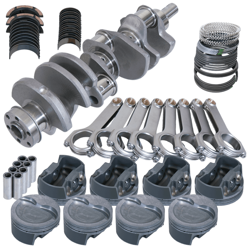 Eagle — Eagle Ford 351W SVO 4.000in Crank 2.750in Mains 6.250in H-Beam 4.125in Pistons Rotating Assembly
Competition Assembly - view 1