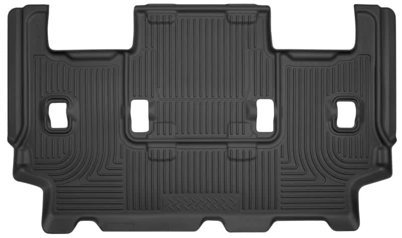 Husky Liners — Husky Liners 07-10 Ford Expedition/Lincoln Navigator WeatherBeater 3rd Row Black Floor Liner - view 1