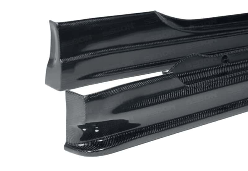 Seibon — Seibon 02-08 Nissan 350Z CW Carbon Fiber Side Skirts - view 2