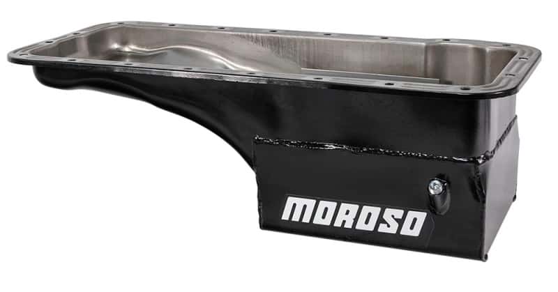 Moroso — Moroso Ford 352-428 FE (w/Front Sump) Deep Wet Sump 7qt 7.5in Steel Oil Pan - view 5