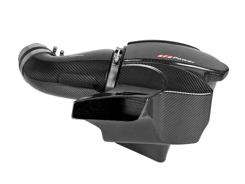aFe — aFe Momentum Carbon Fiber CAIS w/ Pro Dry S Filter 12-19 Jeep Grand Cherokee SRT8 (WK2) V8-6.4L
Black Series Intake - view 4