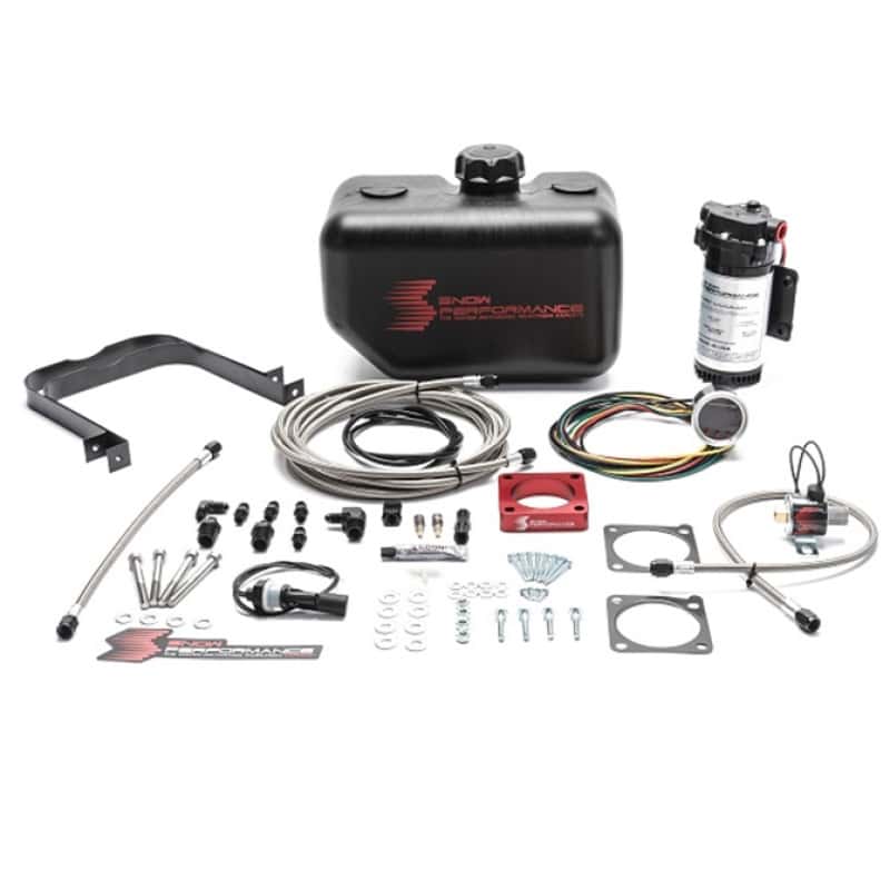 Snow Performance — Snow Performance 08-15 Evo Stg 2 Boost Cooler Water Injection Kit w/SS Braid Line & 4AN Fittings
Water/Meth Inject Kt - view 5