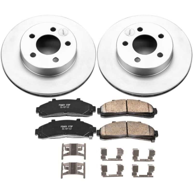 PowerStop — Power Stop 95-01 Ford Explorer Front Z17 Evolution Geomet Coated Brake Kit - view 1