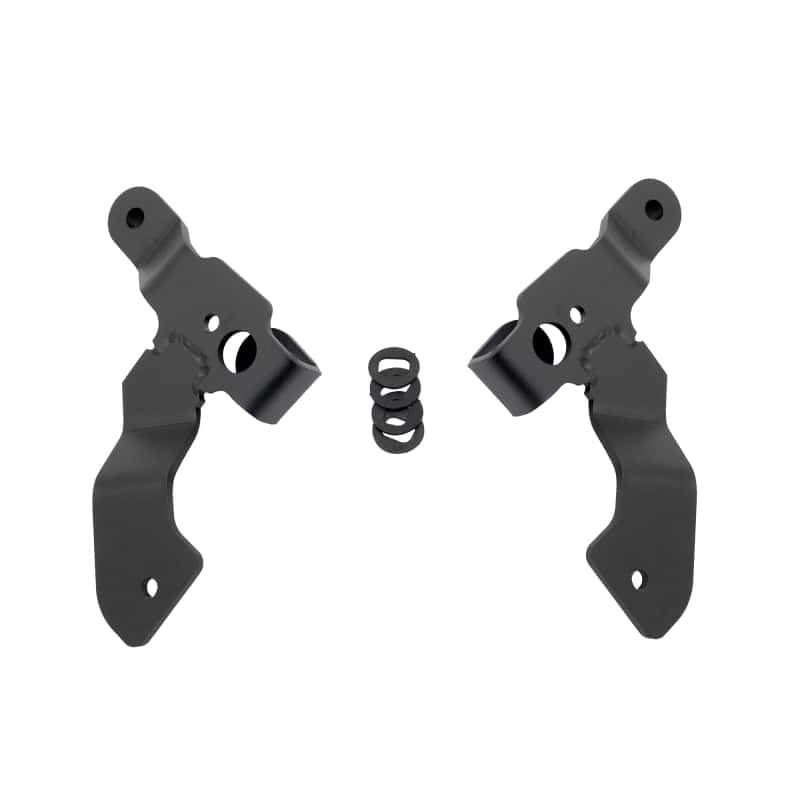 Go Rhino — Go Rhino 18-20 Jeep Wrangler JL/JLU/Gladiator JT Light Mount - Two 3in Cubes Offset
WS Cowl Mount - view 3