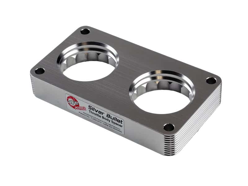 aFe — aFe Silver Bullet Throttle Body Spacer Kit Ford Trucks 05-10 V10-6.8L
Throttle Body Spacer - view 1