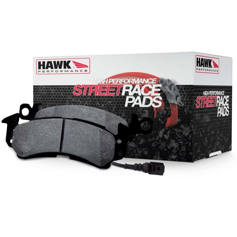 Hawk Performance — Hawk 15-17 VW Golf / Audi A3/A3 Quattro HP+ Street Front Brake Pads
Disc Brake Pad - view 3