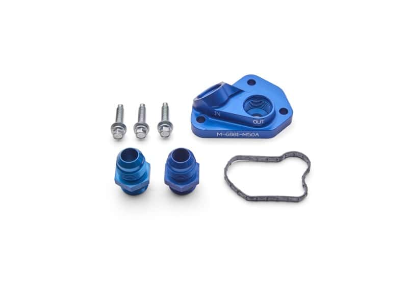 Ford Racing — Ford Racing 2015 Coyote 5.0L Oil Line Adaptor
Oil Filter Adapter - view 5