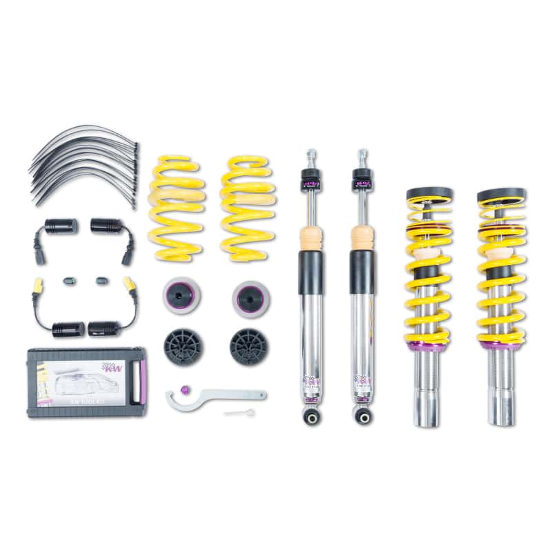 KW — KW Coilover Kit V3 2017+ Audi A4 (B9) Sedan w/ Electronic Dampers
Coilover Kit - view 2