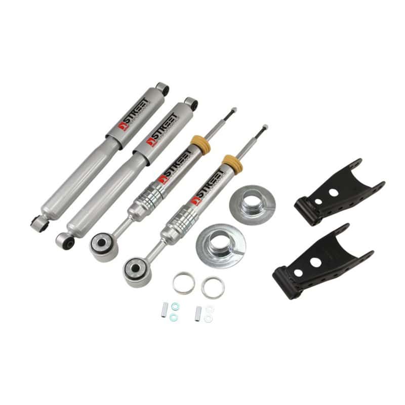Belltech — Belltech 09-13 Ford F150 (All Cabs) 4WD LOWERING KIT WITH SP SHOCKS (2in Rear Drop)
LOWERING KIT - view 2